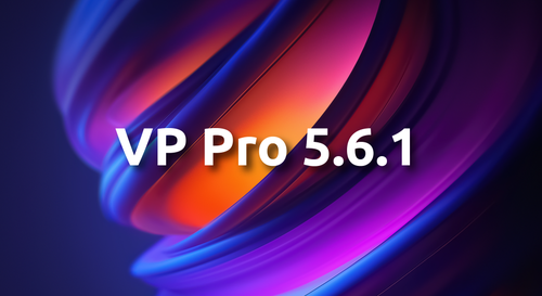 VP Pro 5.6.1 Release