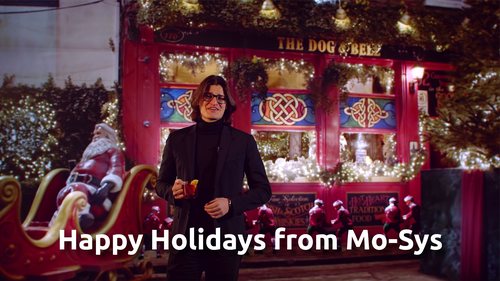 Happy Holidays from everyone at Mo-Sys! postcard