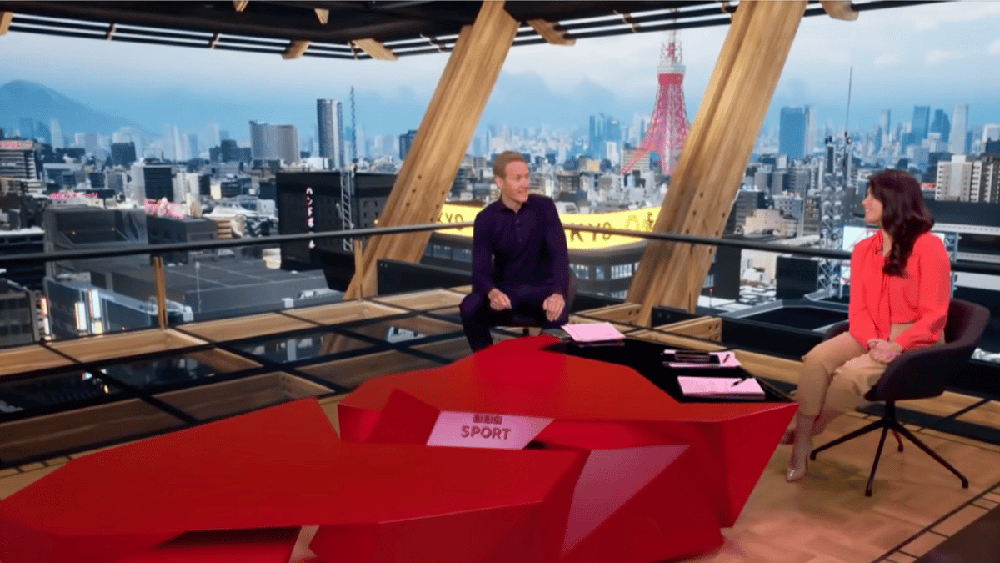 The secrets of the BBC's Tokyo 2020 studio poster