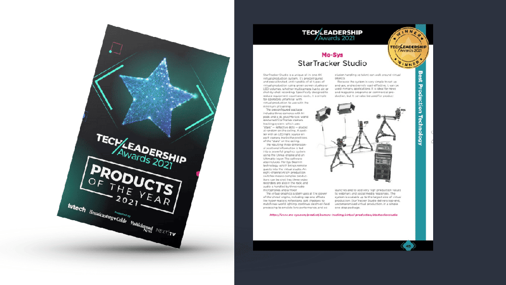 StarTracker Studio wins Product of the Year Award poster