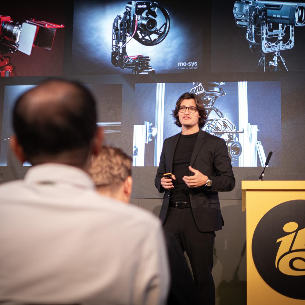 Florian Gallier Takes the Future Tech Stage at IBC 2026, Capping a Strong Week for MoMentum poster