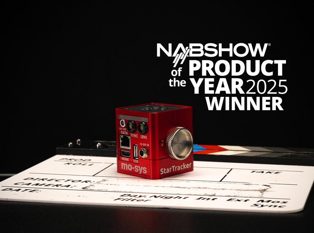 Mo-Sys StarTracker Mini Awarded Product of the Year 2025 poster