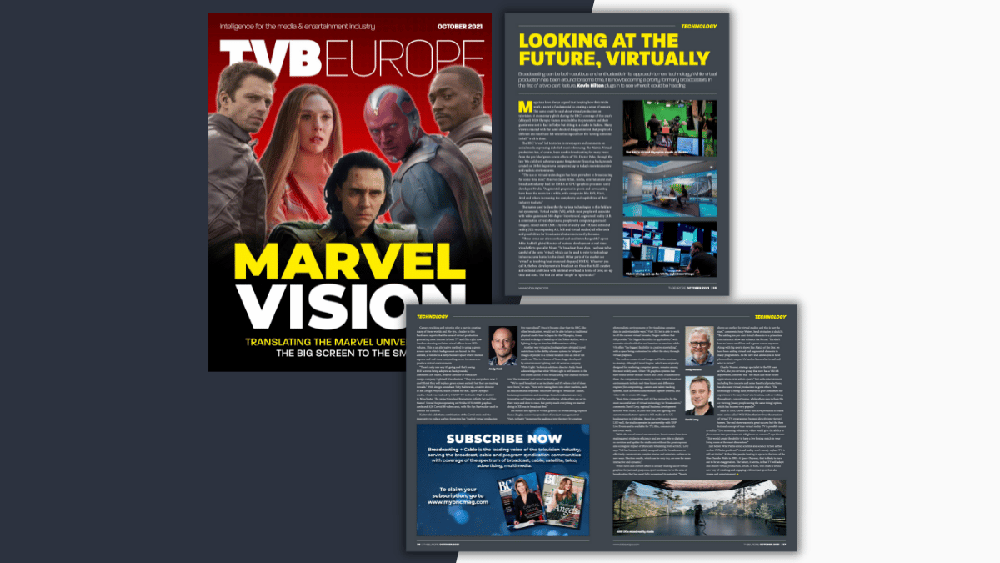 Looking at the future, virtually poster