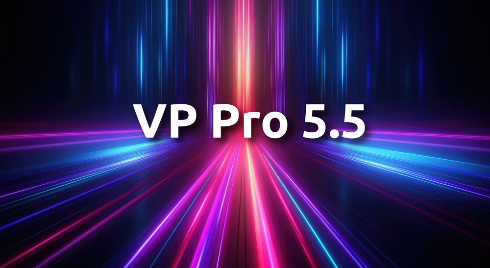 Major Updates with the release of VP Pro 5.5 poster