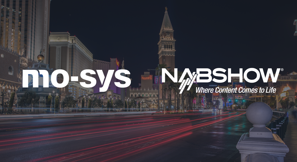 Mo-Sys Showcasing at NAB Show 2025 with VP and AR Breakthroughs for Film, Broadcast and Corporate poster