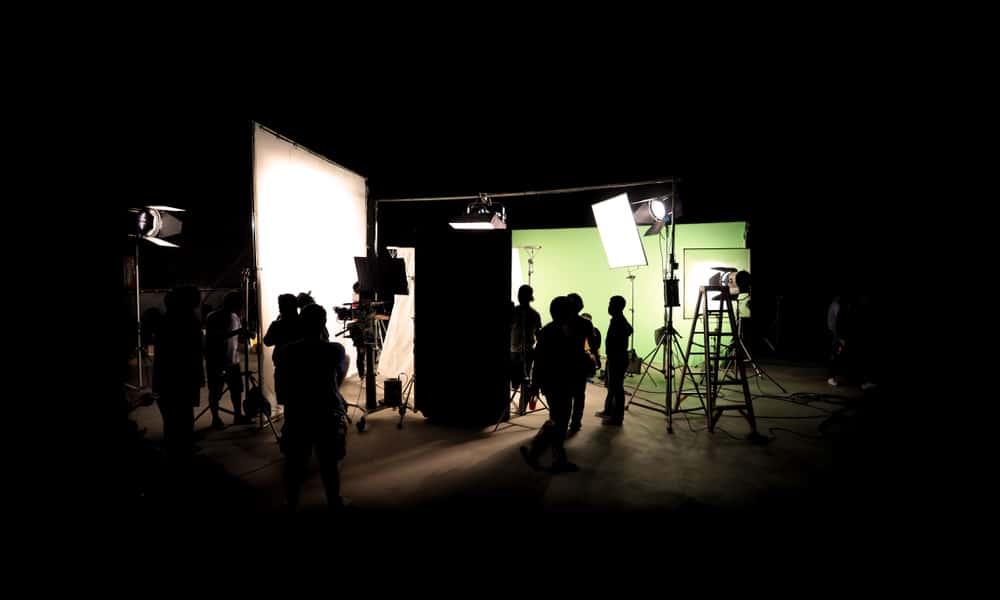 What does a film crew do? poster