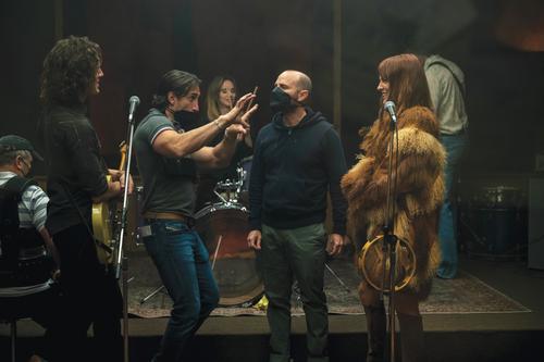 Joseph Arena on set of 'Daisy and the Six'