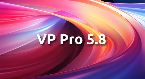 VP Pro 5.8 Release