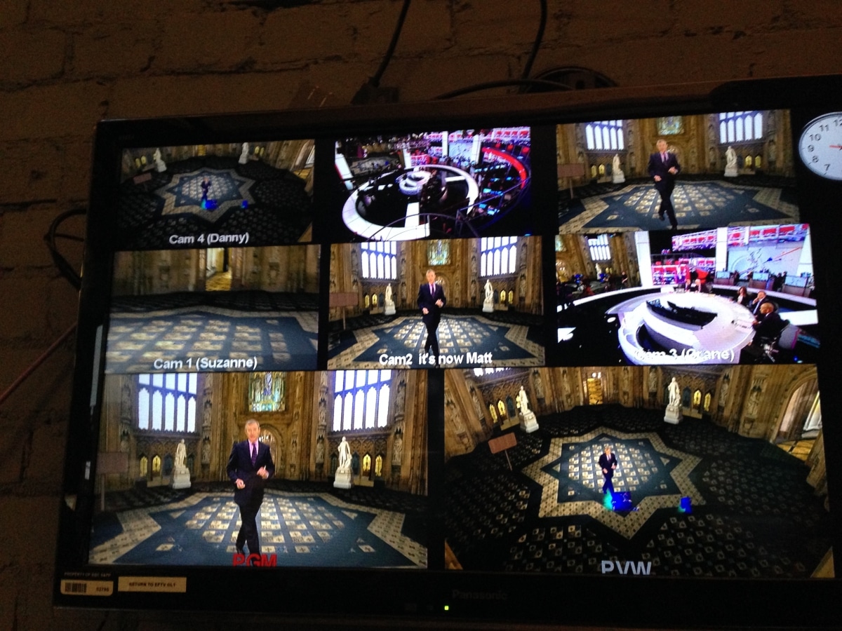 Multiple Camera Angles with StarTracker system.