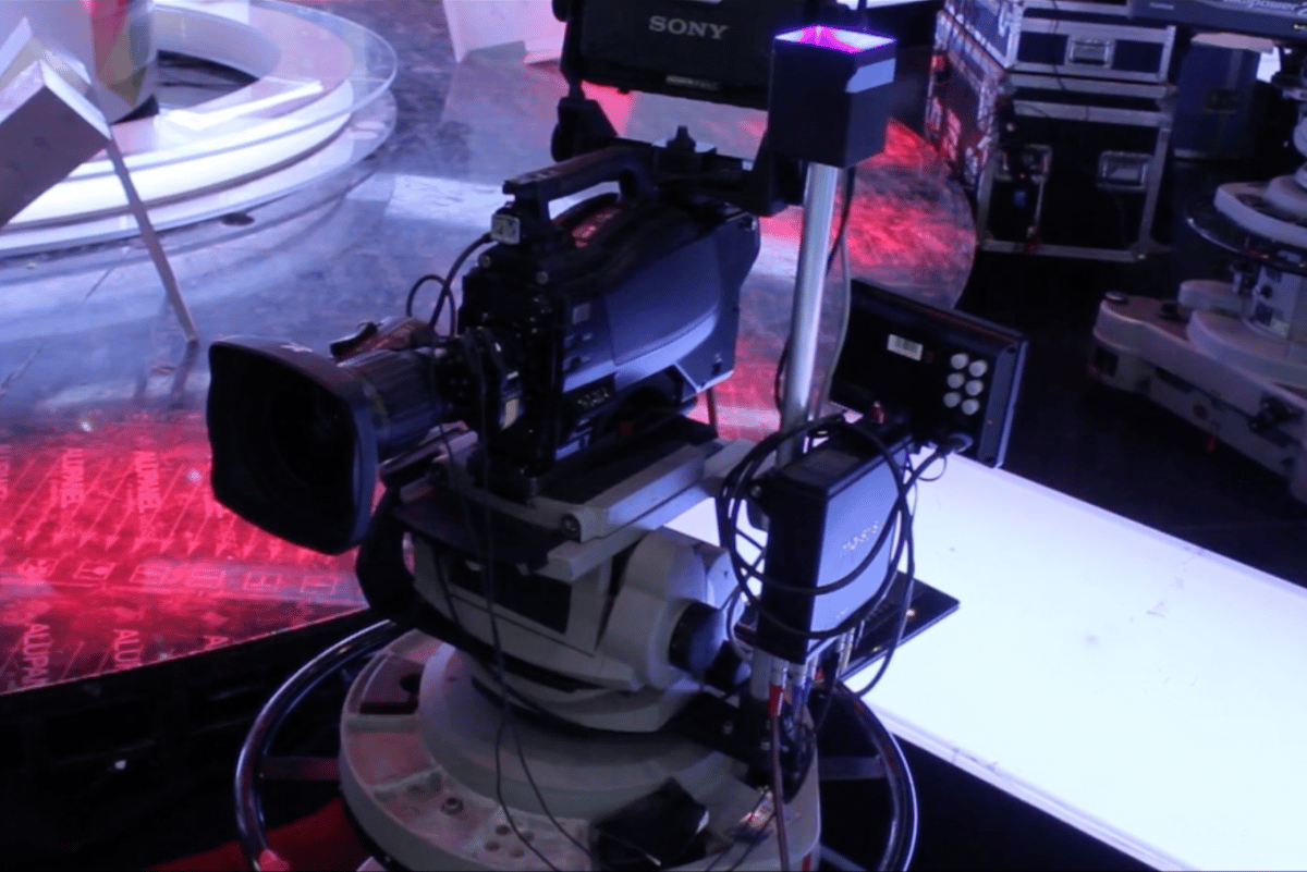 StarTracker on pedestal.