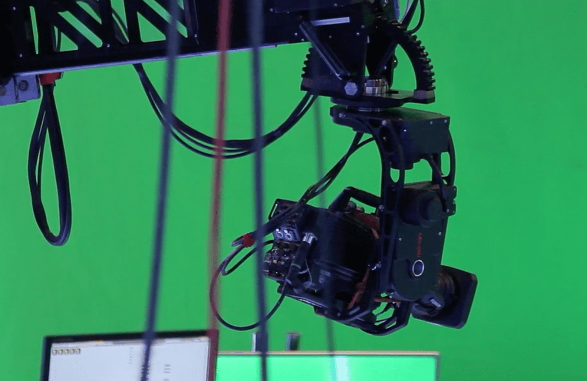 Mo-Sys B20 attached to Moviebird 30